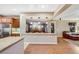 Bright kitchen with granite countertops, stainless steel appliances, and an open layout at 7307 Lansbrook Ave, Las Vegas, NV 89131