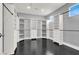 A walk-in closet featuring custom white shelving and drawers, offering ample storage space and organization at 7878 Brianna Cheerful Ave, Las Vegas, NV 89178