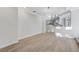 Bright living room with hardwood floors and staircase in view at 8051 Castle Pines Ave, Las Vegas, NV 89113