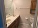 Bathroom with double sinks and drawers at 881 E Calvada Blvd, Pahrump, NV 89048