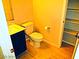 Bathroom with vanity, toilet and built in shelving at 95 Palm Park Ct, Las Vegas, NV 89183