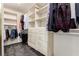 Spacious walk-in closet with custom shelving and ample storage space at 9604 Windom Point Ave, Las Vegas, NV 89129