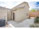 Backyard featuring a desert landscape and concrete patio in a neutral color at 961 Wembly Hills Pl, Henderson, NV 89011