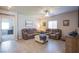 Inviting living room with lots of space to relax and enjoy quiet time at 10281 Sequoia Falls Pl, Las Vegas, NV 89149