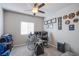 Office area with modern desk, ergonomic chair, and decor on the wall at 10281 Sequoia Falls Pl, Las Vegas, NV 89149