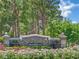 Inviting community entrance with beautiful landscaping, 'Seven Hills' sign at 1324 European Dr, Henderson, NV 89052