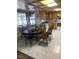 Bright kitchen with a large dining area, wood cabinets, and lots of natural light at 1385 Ringe Ln, Las Vegas, NV 89110