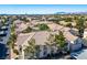 Aerial view showcasing the neighborhood's well-maintained landscaping at 1830 N Buffalo Dr # 1031, Las Vegas, NV 89128