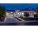 Single story home with a private, gated courtyard and three car garage at 2080 Orchard Mist St, Las Vegas, NV 89135