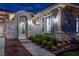 Beautiful single story home featuring a gated entrance and desert landscaping at 2080 Orchard Mist St, Las Vegas, NV 89135