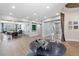 Foyer with a view to the living and dining areas and the enclosed office at 2080 Orchard Mist St, Las Vegas, NV 89135