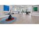 Foyer with modern table and view to the kitchen, dining, and living areas at 2080 Orchard Mist St, Las Vegas, NV 89135