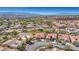 Expansive aerial image of a thriving suburban community with pools and neatly arranged residences at 2764 Leys Burnett Ave, Henderson, NV 89044