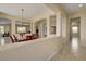 Bright dining area boasts tile floors, architectural columns, and easy access to multiple living spaces at 2764 Leys Burnett Ave, Henderson, NV 89044