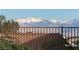 Stunning mountain view from the property, showcasing snow-capped peaks against a clear blue sky at 2764 Leys Burnett Ave, Henderson, NV 89044