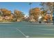 Full basketball court in a well-maintained community park with benches and mature trees at 3614 Coventry Gardens Dr, Las Vegas, NV 89135