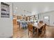 Spacious kitchen and dining area featuring modern decor and appliances at 3880 Rudek St, Pahrump, NV 89061