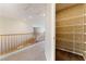 Hallway with closet and railing to stairs at 4133 Perfect Lure St, Las Vegas, NV 89129