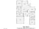 Floor plan of the home with labeled rooms and dimensions at 4187 Pacifico Ln, Las Vegas, NV 89135