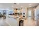 Spacious kitchen featuring modern appliances, ample cabinetry, and a functional layout at 4187 Pacifico Ln, Las Vegas, NV 89135