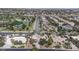 Aerial view of property, showcasing the sprawling layout with a pool, and putting green at 4594 Blue Mesa Way, Las Vegas, NV 89129