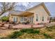 Backyard view with a stone patio and ample space, perfect for outdoor entertaining at 5081 Riata Pl, Pahrump, NV 89060