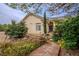 Inviting home exterior featuring desert landscaping and a quaint walkway leading to the entrance at 5081 Riata Pl, Pahrump, NV 89060