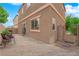A beautiful fenced-in backyard with a patio perfect for outdoor seating at 9024 Hazy Haven Ct, Las Vegas, NV 89149