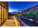 Balcony with mountain views has sliding doors, and a glass railing at 917 Vegas View Dr, Henderson, NV 89052