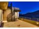 Modern home features a spiral staircase accessing the second story patio with city views at 917 Vegas View Dr, Henderson, NV 89052