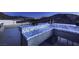 Rooftop bar area with a stylish granite countertop and panoramic views at 917 Vegas View Dr, Henderson, NV 89052