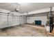 Spacious two-car garage offers ample room for storage and parking at 9491 Gainey Ranch Ave, Las Vegas, NV 89147