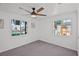 Sun-filled bedroom is filled with natural light, and features neutral carpeting at 1004 Yucca Ave, Las Vegas, NV 89104