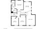 Second floor plan showing the primary bedroom, walk in closet, bathrooms, and additional bedrooms at 103 Trout Creek Ct, Las Vegas, NV 89123