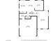 Detailed floor plan showcasing the layout of the main floor, including the living room, kitchen, and laundry room at 103 Trout Creek Ct, Las Vegas, NV 89123