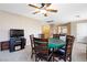 Spacious bonus room is perfect for games and entertaining; with a poker table at 11219 Castellane Dr, Las Vegas, NV 89141