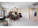 Spacious bonus room is perfect for games and entertaining; shutters and neutral walls at 11219 Castellane Dr, Las Vegas, NV 89141