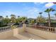 Large outdoor balcony with scenic neighborhood and mountain views at 11784 Golden Moments Ave, Las Vegas, NV 89138