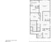 Detailed floor plan of the second story, showcasing bedrooms, bathrooms, closets and a Gathering room at 12053 Arrebol Ave, Las Vegas, NV 89138