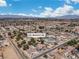 Aerial photograph of a home at 131 Beesley Dr, located in a well-established neighborhood at 131 Beesley Dr, Las Vegas, NV 89110