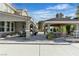 Spacious backyard featuring a covered patio and outdoor kitchen, perfect for relaxation at 131 Beesley Dr, Las Vegas, NV 89110