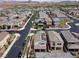 Community aerial view showcasing a well-planned neighborhood with sidewalks at 169 Volti Subito Way, Henderson, NV 89011