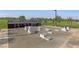 Outdoor workout area with various exercise equipment and ample space for fitness activities at 169 Volti Subito Way, Henderson, NV 89011