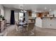 Open-concept dining area seamlessly flows into the kitchen at 214 Bella Matese Ave, Las Vegas, NV 89183