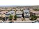 Aerial shot of a community with neatly planned houses at 2932 Tranquil Brook Ave, Henderson, NV 89044