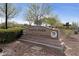 Welcome sign for Solista Park, managed by the City of Henderson Parks and Recreation at 2932 Tranquil Brook Ave, Henderson, NV 89044