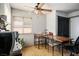 Bright breakfast nook features tiled floor and natural light from the window at 3016 Light Wind Ct, Las Vegas, NV 89108
