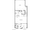 Main floor plan with garage, kitchen, great room, entry, and powder room at 3632 Stoppani Ave, Henderson, NV 89044