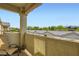 A private patio with seating area offers relaxing outdoor space and neighborhood views at 3924 Quiet Pine St # 201, Las Vegas, NV 89108