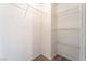 Spacious walk-in closet with wire shelving for optimal organization and storage at 4498 Via San Rafael, Las Vegas, NV 89103